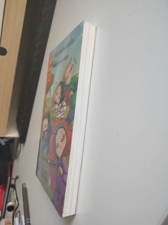 Libro Color verde ladrón