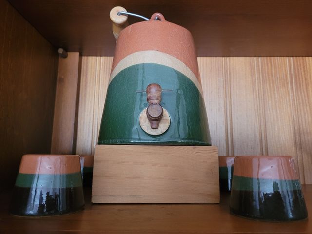 Barrilete cerámico licor