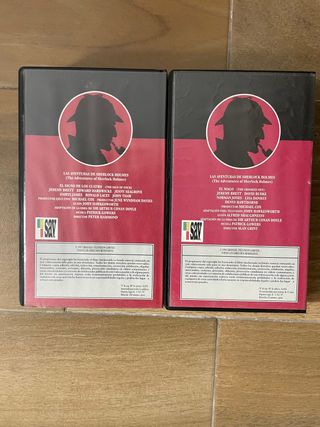 Sherlock Holmes en cintas VHS