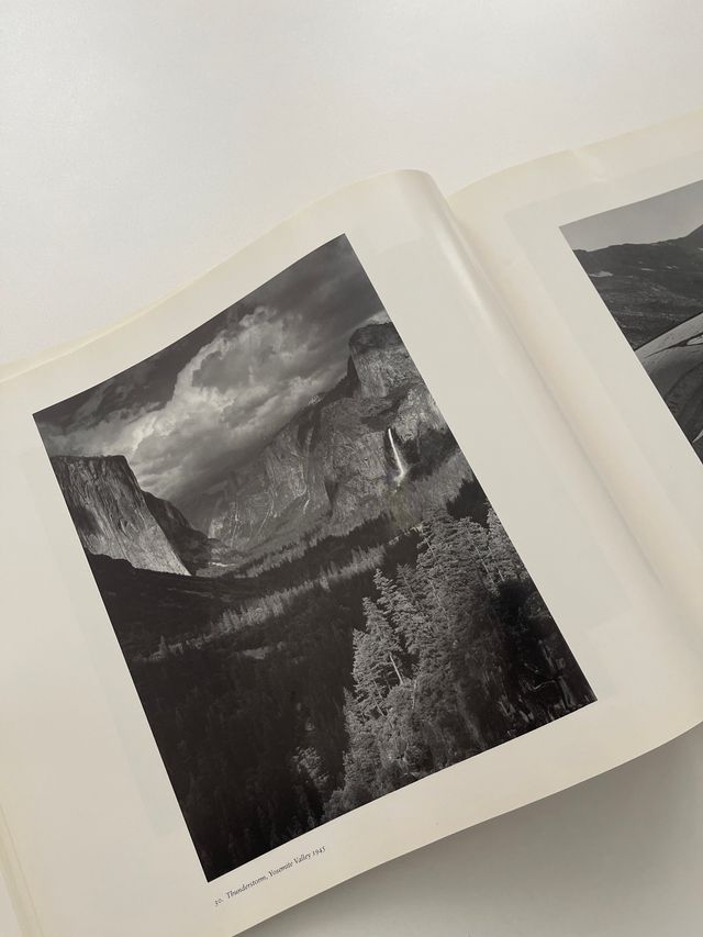 libro Ansel Adams Yosemite and the range of light