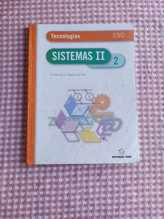LIBROS TECNOLOGÍA SISTEMAS 3 ESO