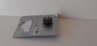 Tapa superior tubo horquilla dirección bicicleta.