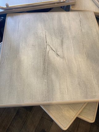 mesas terraza y sillas  en conjunto o separado