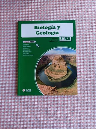 LIBRO BIOLOGIA Y GEOLOGIA 3 ESO