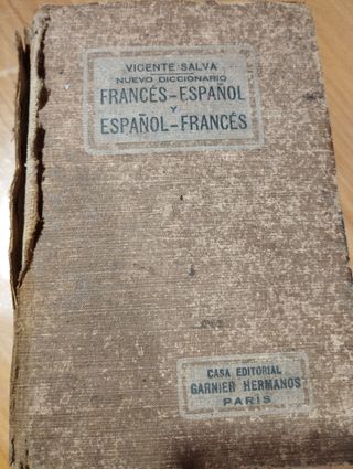 Diccionario francés de 1929
