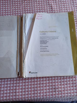 LIBRO CULTURA CLASICA 2 ESO