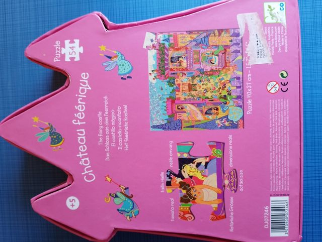 Puzzle princesas marca Djeco