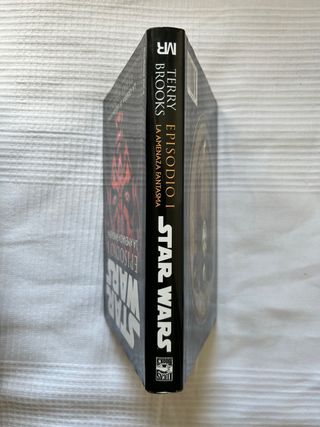 LIBRO STAR WARS EPISODIO 1 LA AMENAZA FANTASMA