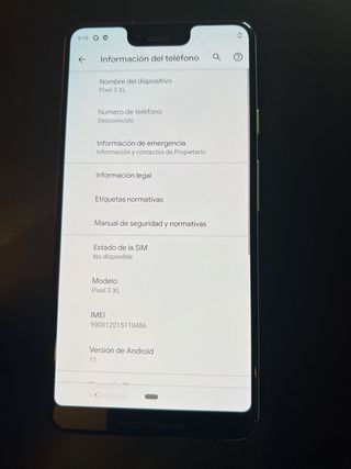 Google Pixel 3XL 64gb