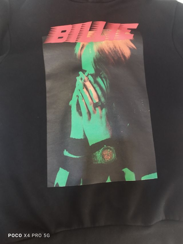 Sudadera Capucha Billieilish