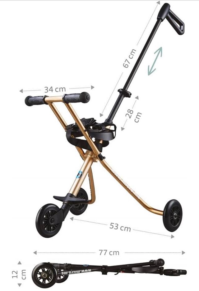 Patinete Micro Trike Deluxe
