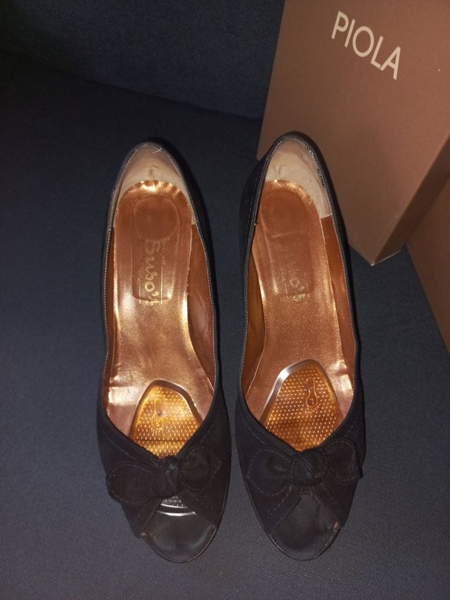 Tacones negros Piola talla 41