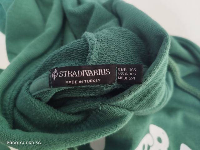 Sudadera verdad capucha Stradivarius
