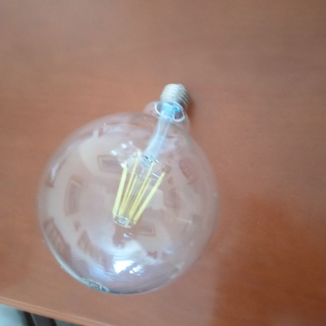 Lampara techo + Gran bombilla