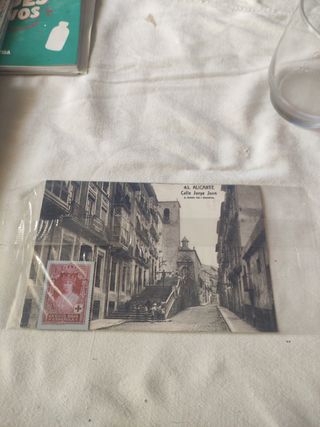 Tarjetas de Alicante antiguas