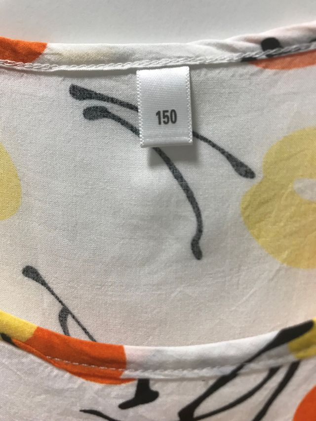 Vestido niña estampado cerezas 11-12 años