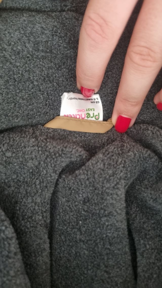 Abrigo Prénatal nuevo 6-9 meses