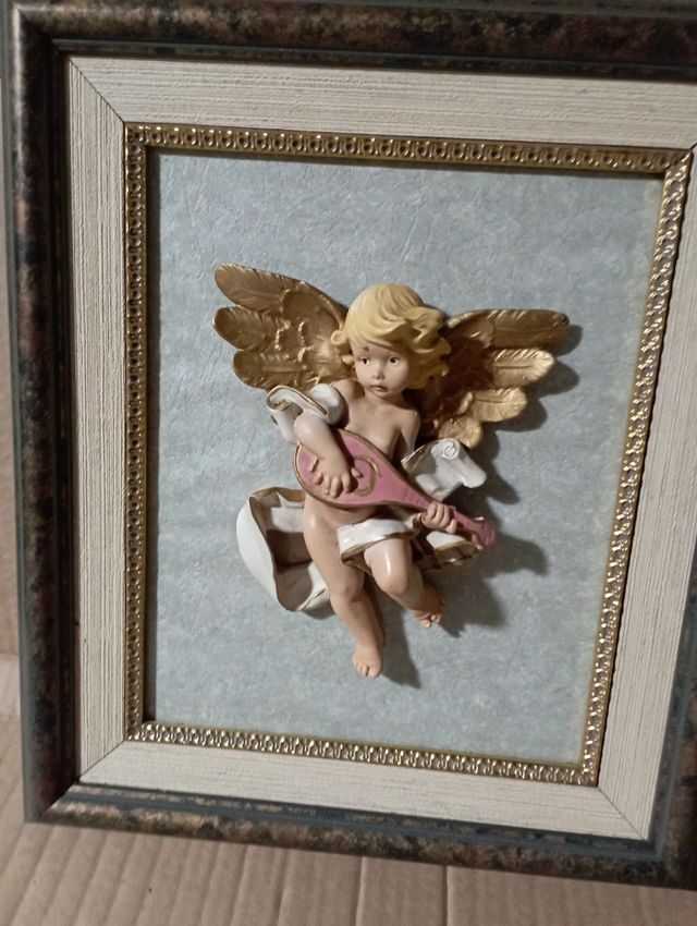Cuadro vintage angelito