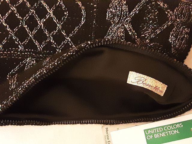 pochette Benetton tessuto