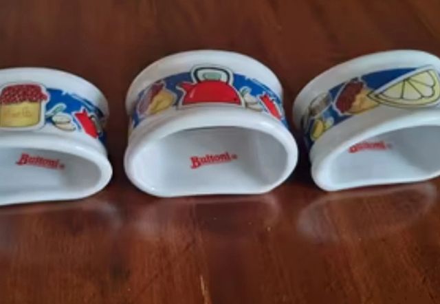 Porta tovaglioli ceramica anni 90 - Buitoni