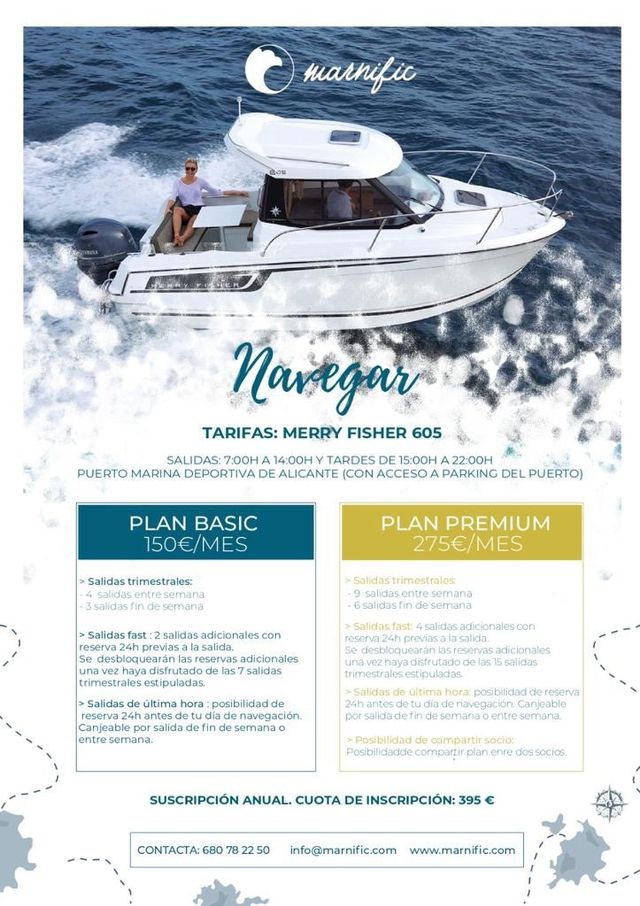 COMPARTE JEANNEAU MERRY FISHER 605  Plan Premium
