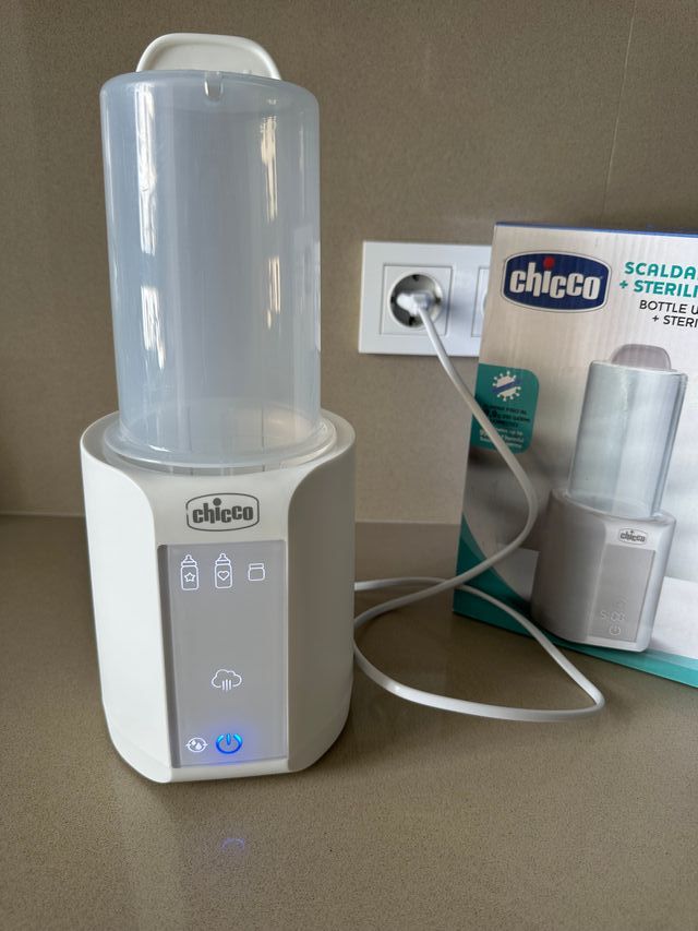 calienta biberones/esterilizador chicco viaje 2en1