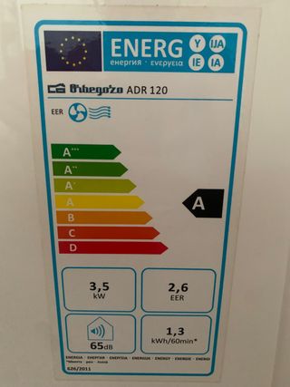 Aire acondicionado/calefactor alta potencia Orbego