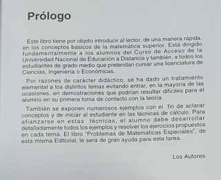 2 Libros matematicas especiales