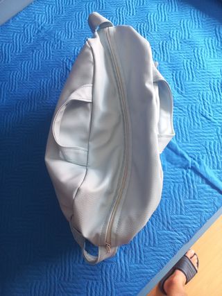 Bolso para silla de paseo o carro y funda azul 
