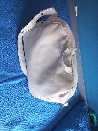 Bolso para silla de paseo o carro y funda azul 