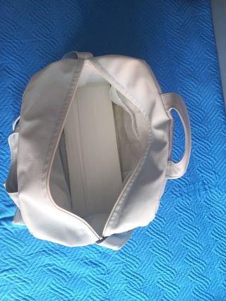 Bolso para silla de paseo o carro y funda azul 
