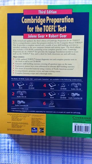 Cambridge Preparation for the TOEFL Test with CD-R