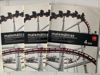 Libros 4ºESO matemáticas