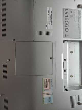 Portátil Sony VAIO PCG-391M