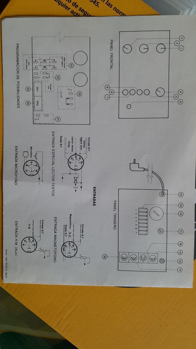 AMPLIFICADOR MONOFÓNICO COSESA