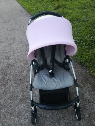 Carrito BUGABOO Bee 5 en rosa, verde y negro