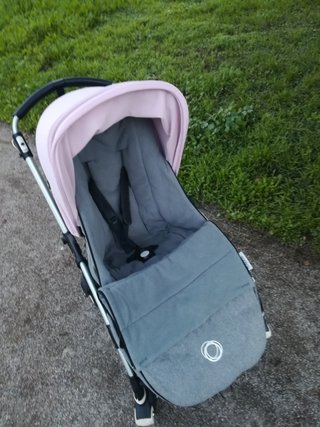 Carrito BUGABOO Bee 5 en rosa, verde y negro