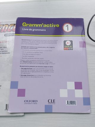 Libro y cuadernillo de francés 1 ESO