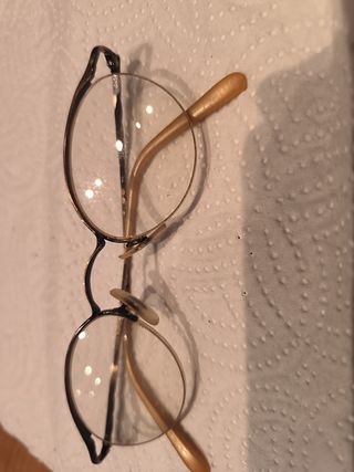 Montura gafas metal xapadas antiguas