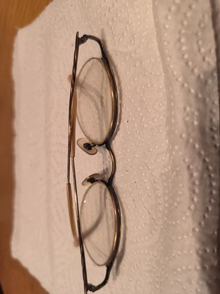Montura gafas metal xapadas antiguas