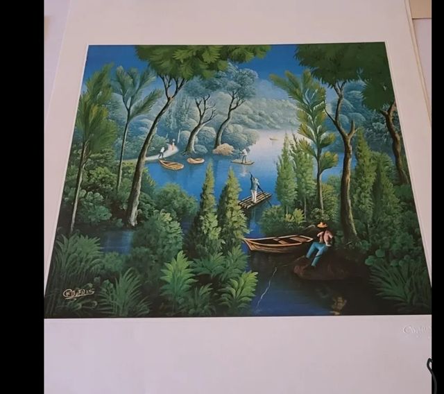 Litografie Artisti Haiti