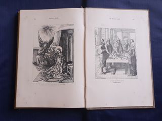 ANTIGUO LIBRO SOBRE LA EDAD MEDIA DE 1893