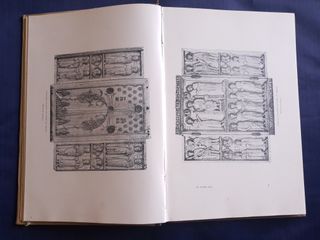 ANTIGUO LIBRO SOBRE LA EDAD MEDIA DE 1893