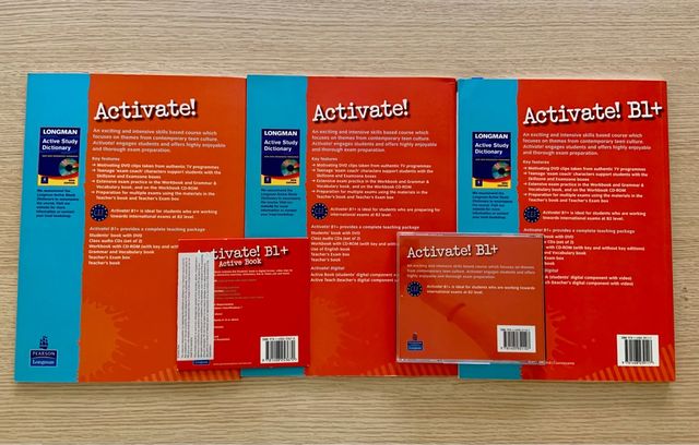 Activate! A2, B1, B1+, B2 ~ Ed. PEARSON