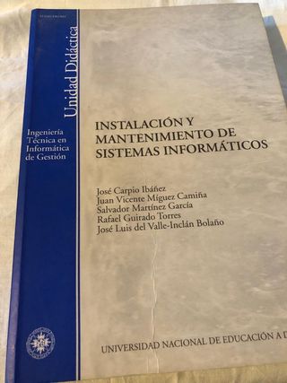 Instalación y mantenimiento sistemas informáticos