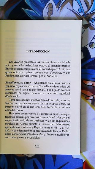 Libro: Las Aves.