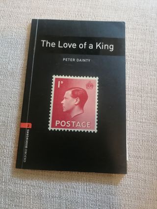 Libro inglés, The love of a King