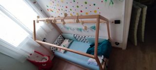 Cama casita montessori