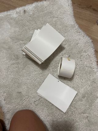 Impresora térmica etiquetas audoadhesivas munbyn