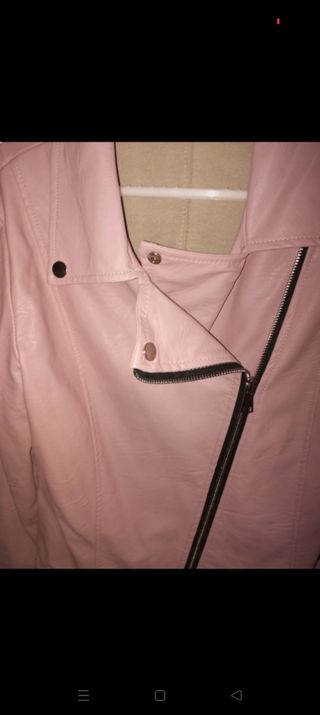 Chaqueta de piel sintética 